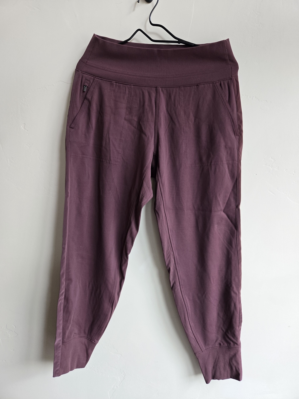 Athleta Burgandy Joggers
